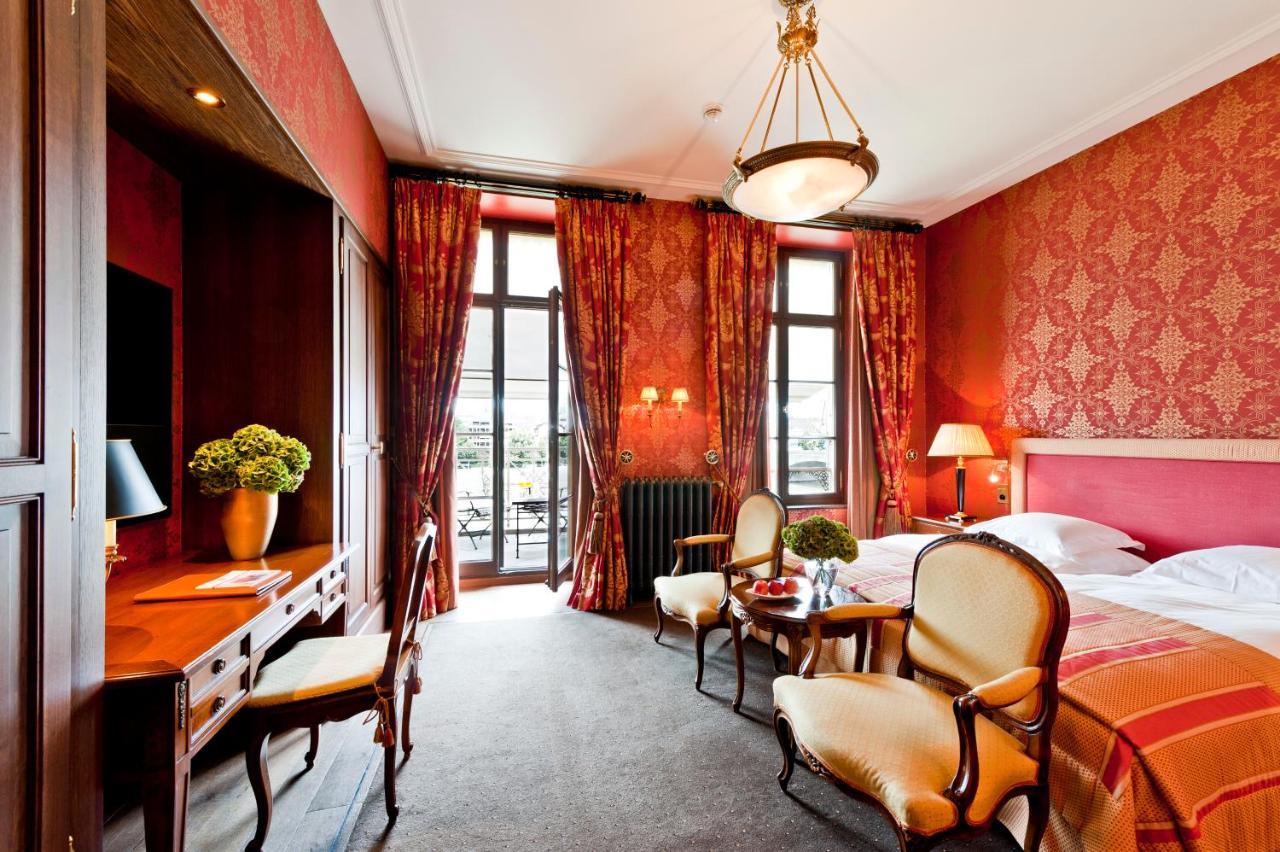 Grand Hotel Les Trois Rois Bazel Kamer foto