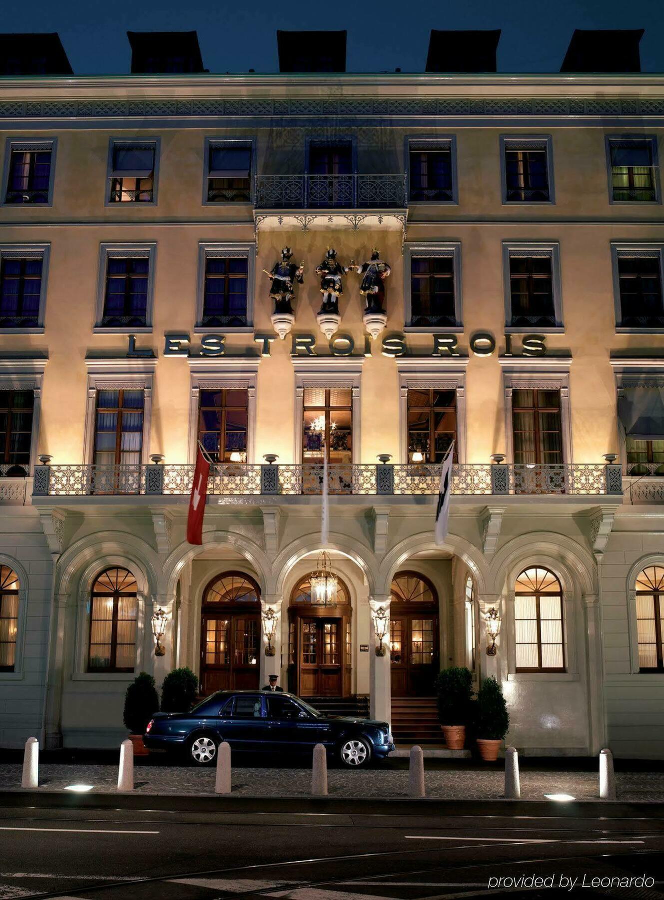 Grand Hotel Les Trois Rois Bazel Buitenkant foto